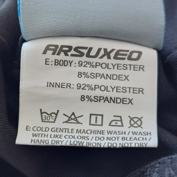 Men's Mountain Bike Shorts Breathable Loose Fit Black Multi Pockets Size Small - Picture 9 of 14